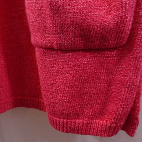 SOFT SURROUNDINGS Salmon Pink Slouchy Sweater - Picture 6 of 6